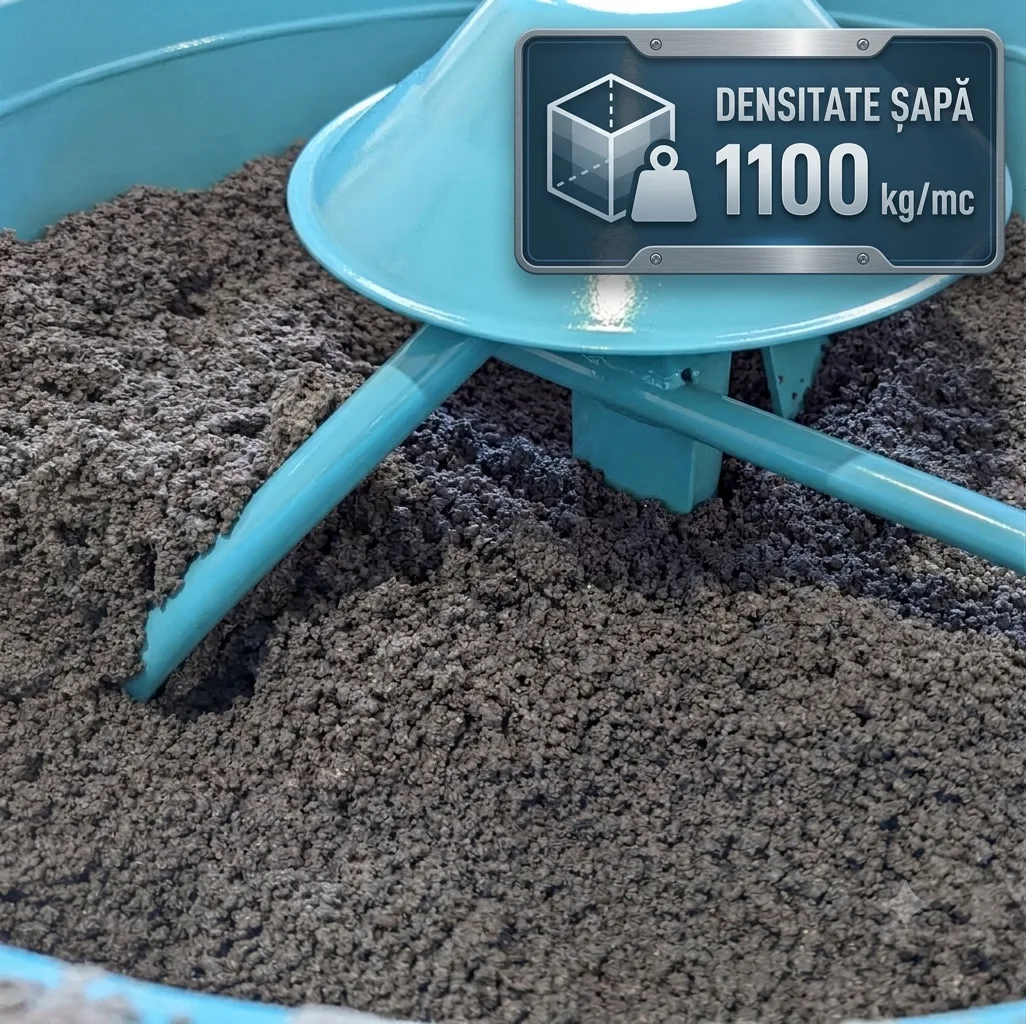 SAPA PERLITICA USOARA 1100 Kg/m3